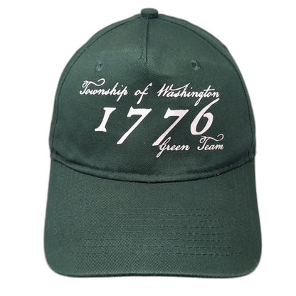 Port & Company 5 Panel Green One Size Strapback Township Washington Hat 1776