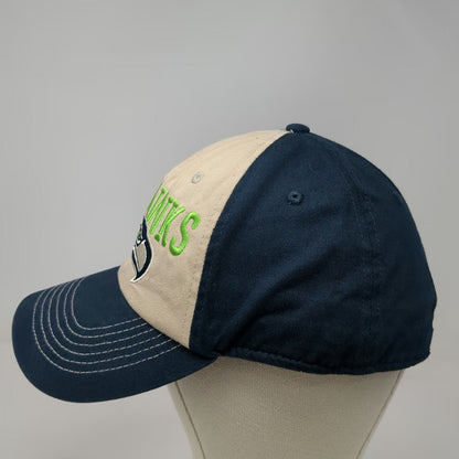 Seattle Seahawks NFL Team Apparel Blue One Size Cap Strapback Embroidered Hat