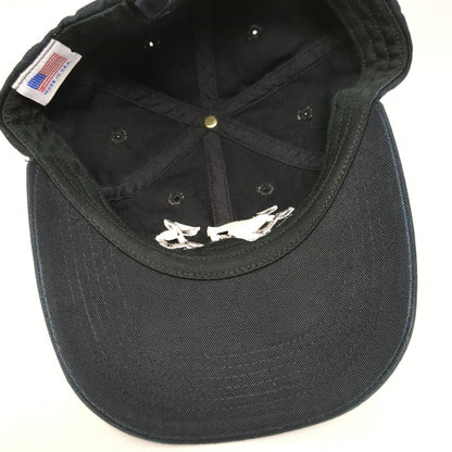 L&L Mechanical Inc Blackfoot ID Strapback Hat Black OS Adjustable Embroidered