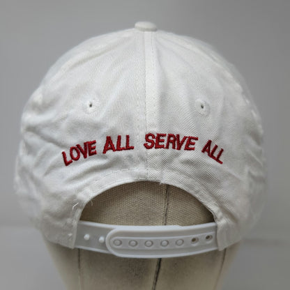Hard Rock Cafe Berlin Save The Planet Snapback Hat White One Size Cotton Green