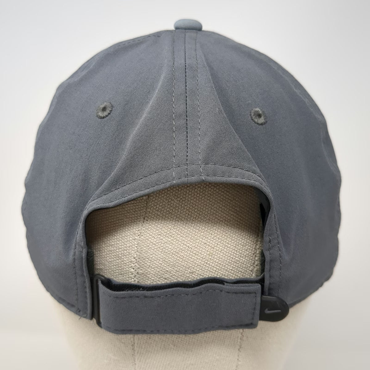Nike Baseball Cap Gray One Size Pickleball Tournament 2023 Simplot Dri-Fit Hat