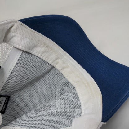 Brixton Snapback Trucker Hat Blue One Size Adjustable Mesh Back Fishing Nets