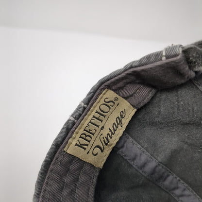 Raising My Herd Strapback Hat Gray One Size KB ETHOS Vintage 6 Panel