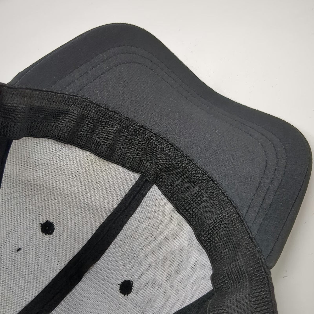 RBX Baseball Cap Black One Size Flexible Fitted Polyester Sport Performance Hat
