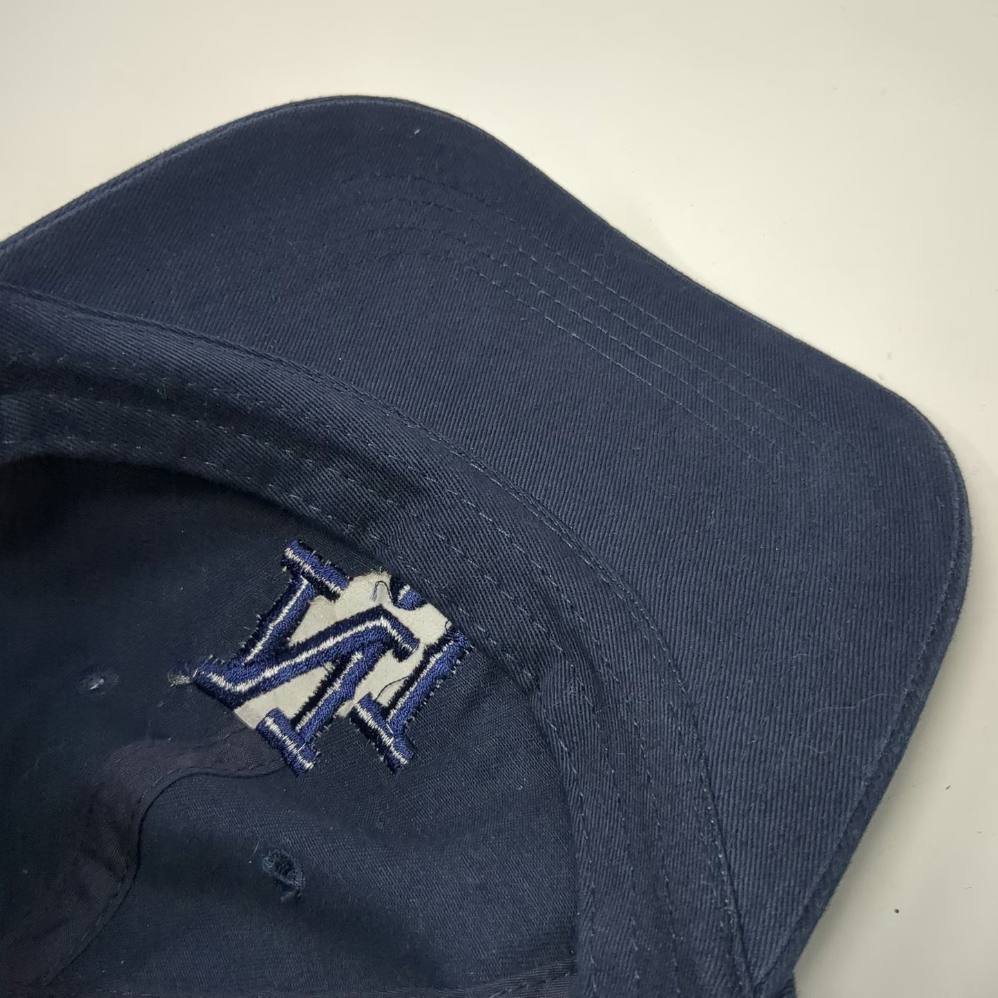 All City Polo Club Baseball Cap Blue One Size Embroidered NJ Logo Slideback hat