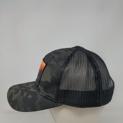 Keller Williams Realty Boise Snapback Trucker Hat Camo One Size Mesh Back