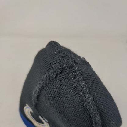 NFL Indianapolis Colts Men's Knit Beanie Hat Black Blue Embroidered Logo
