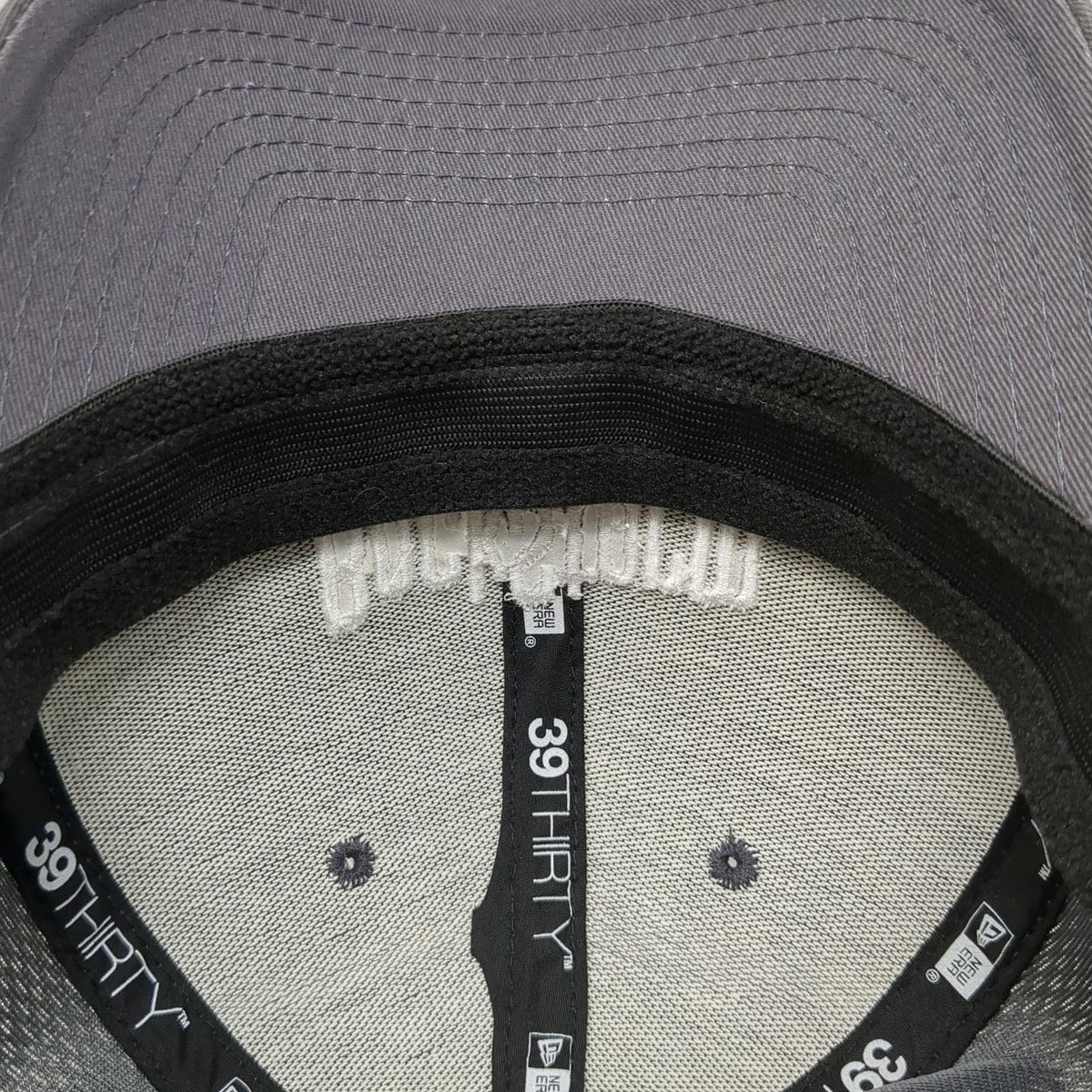 New Era Baseball Cap Gray L RockStorm Smith Bits Mesh Stretch Fit Hat