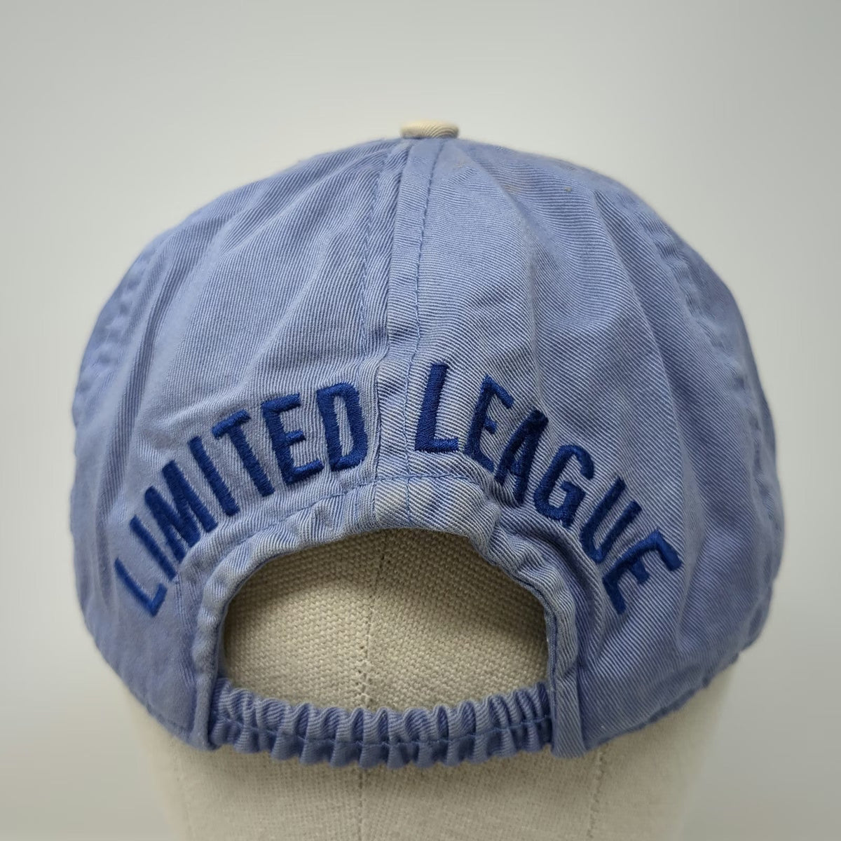 The Limited Baseball Cap Blue One Size Two Tone Embroidered Patch League Hat