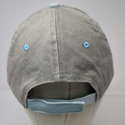 Lucky 7 Baseball Cap Gray Blue One Size Wildwood New Jersey Strapback Cotton hat