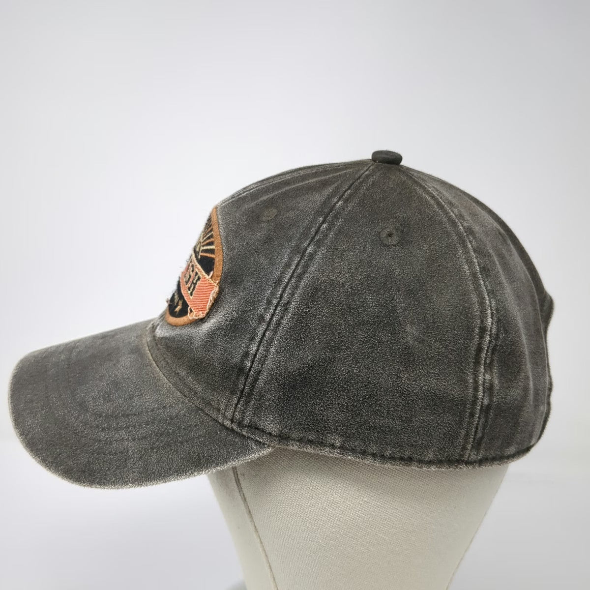 Legacy Baseball Cap Gray One Size Redfish Lake Lodge Slideback Sunburst hat
