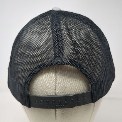 Richardson Trucker Hat Gray One Size Snapback Portapros Mesh Patch Logo Hat
