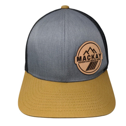 Mackay Adventure Begins Here Snapback Trucker Hat Multi OS Pacific Headwear