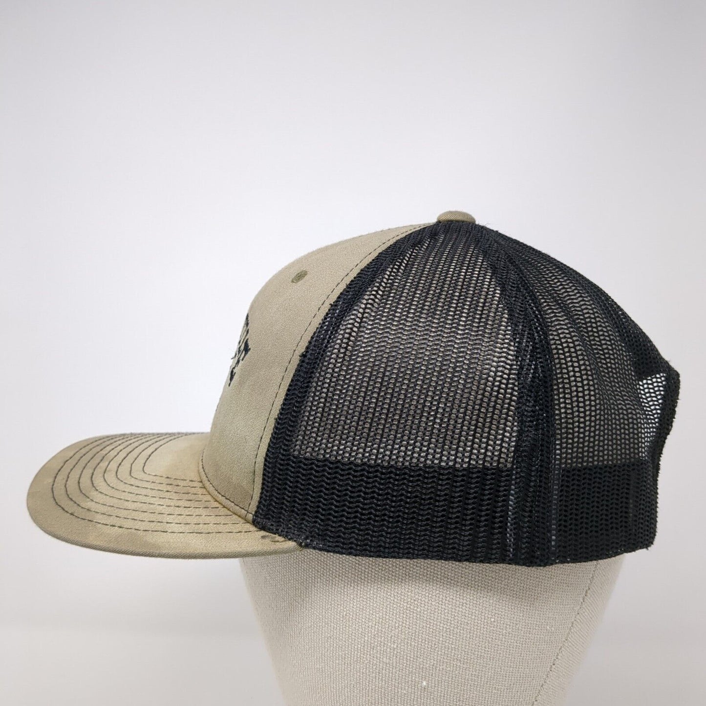 Starbottle Saloon Elv. 7,100 Ft Trucker Hat Tan One Size Mesh Back