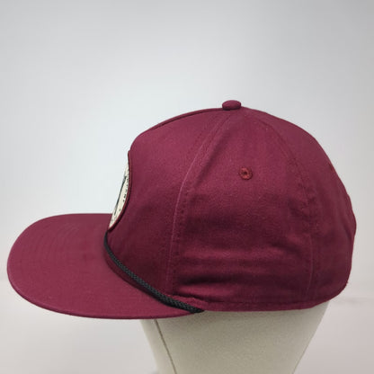 Artifex Brewing 5 Panel Red One Size Rope Snapback Beer Hat San Clemente CA