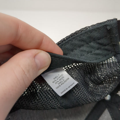 EVP Evolution Powersports Snapback Mesh Back Trucker Hat Gray One Size