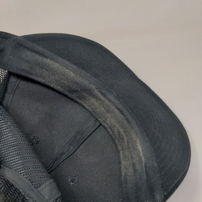 The Overflow Worship Band Snapback Trucker Hat Black One Size Mesh Back