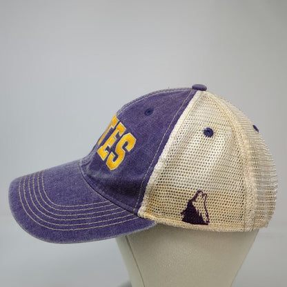 College of Idaho Coyotes Legacy Purple Trucker Hat One Size Mesh Snapback Yotes
