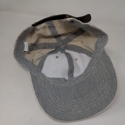 Unbranded Slideback Hat Tan One Size Adjustable Vented Holes 6 Panel Blank