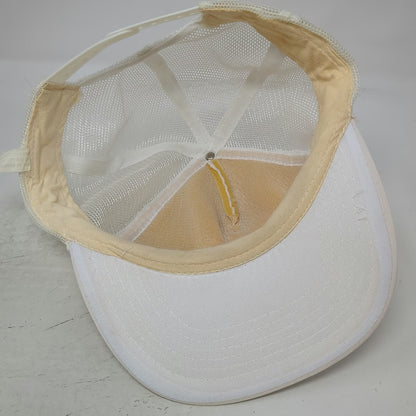 Idaho Bus Sales Blue Bird White Trucker Hat One Size Mesh Snapback Rope
