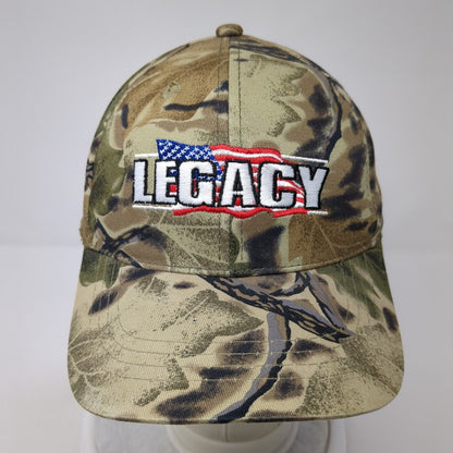 Legacy Strapback Hat Camo One Size Adjustable Embroidered Hunting