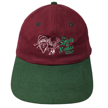 The Spirit Of X-mas Golf Fujitsu Slideback Hat Multi One Size KC Caps