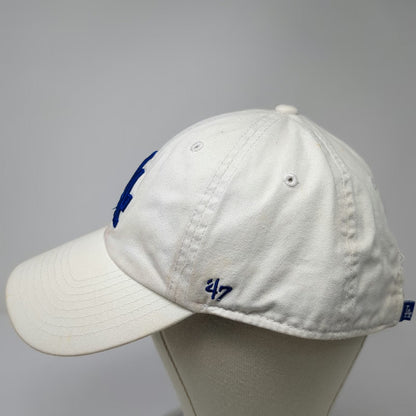 Los Angeles Dodgers MLB '47 Baseball Cap White One Size Blue Logo Curved Brim