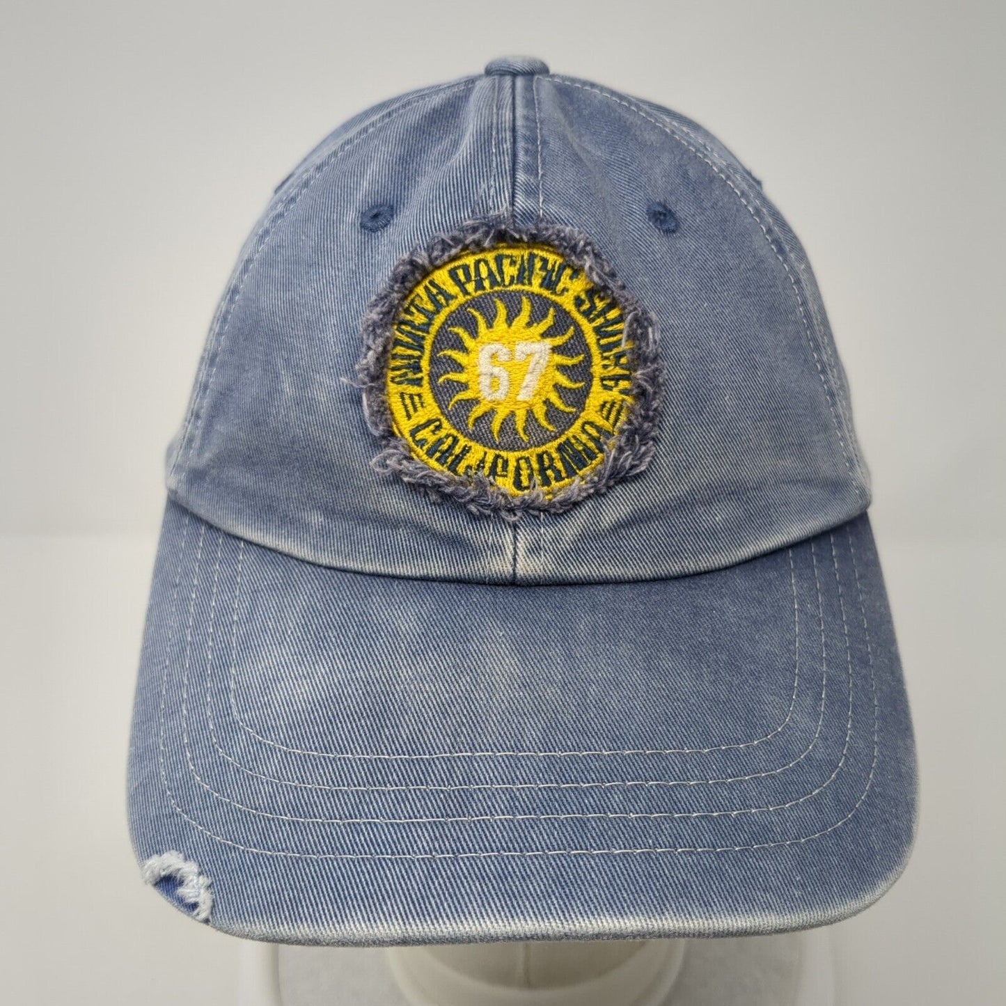 67 Pacific Shore California Strapback Hat Blue S/M Adjustable Old Navy
