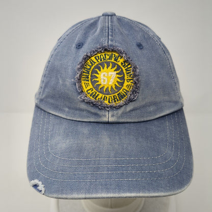 67 Pacific Shore California Strapback Hat Blue S/M Adjustable Old Navy
