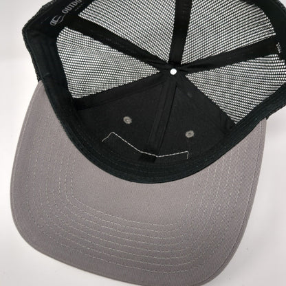 Idaho Central Credit Union Snapback Hat Gray OS Adjustable Mesh Back Outdoor Cap