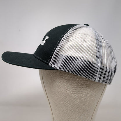 Nunhems Adult Snapback Trucker Hat Black OSFA Adjustable Mesh Back Outdoor Cap