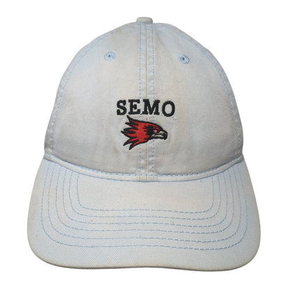 SEMO Redhawks Slideback Hat Blue One Size Adjustable Embroidered Legacy