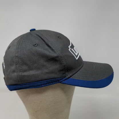 Lowe's Men's Snapback Hat Gray Blue Embroidered Logo Back End Appreciation 2020