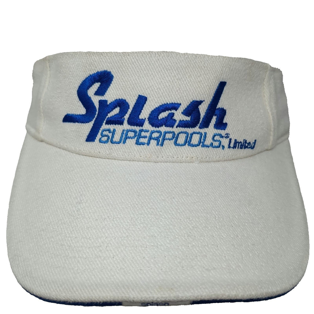 Westbrooke Visor White OSFM Splash Superpools Limited Above Beyond Swimmer Hat
