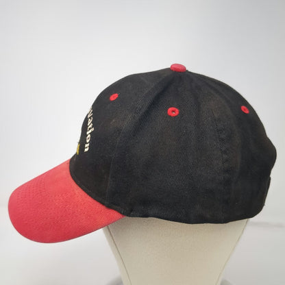 Otto Baseball Cap Black Red One Size Wall Excavation Mackay Excavator Hat