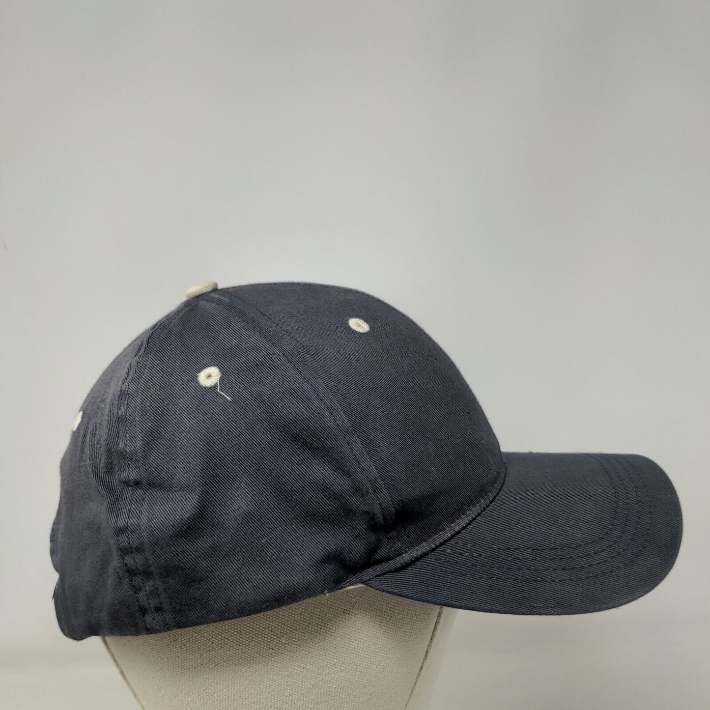 Falcon Slideback Hat Blue One Size Adjustable Embroidered 6 Panel
