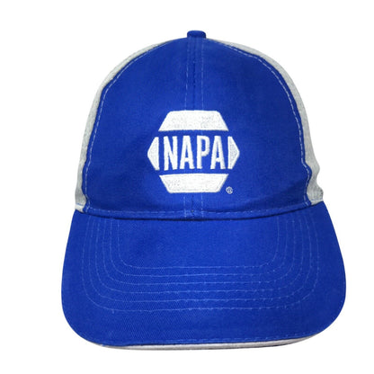 NAPA Strapback Hat Blue One Size Embroidered Intrepid Fallen Heroes Fund