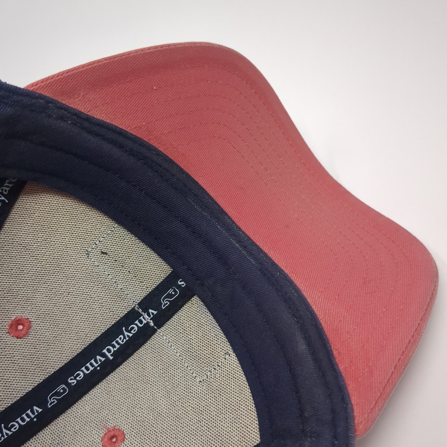 Vineyard Vines Strapback Trucker Hat Multicolor One Size Mesh Back