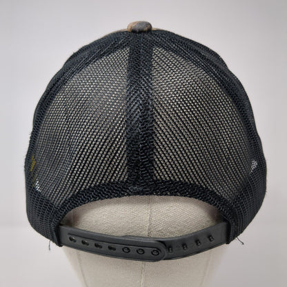 Cabela's Snapback Trucker Hat Camouflage One Size Adjustable Mesh Back 6 Panel