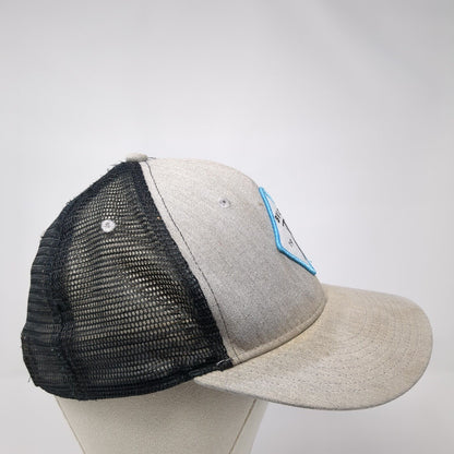 BV CO 1972 Snapback Mesh Back Trucker Hat Gray One Size Adjustable