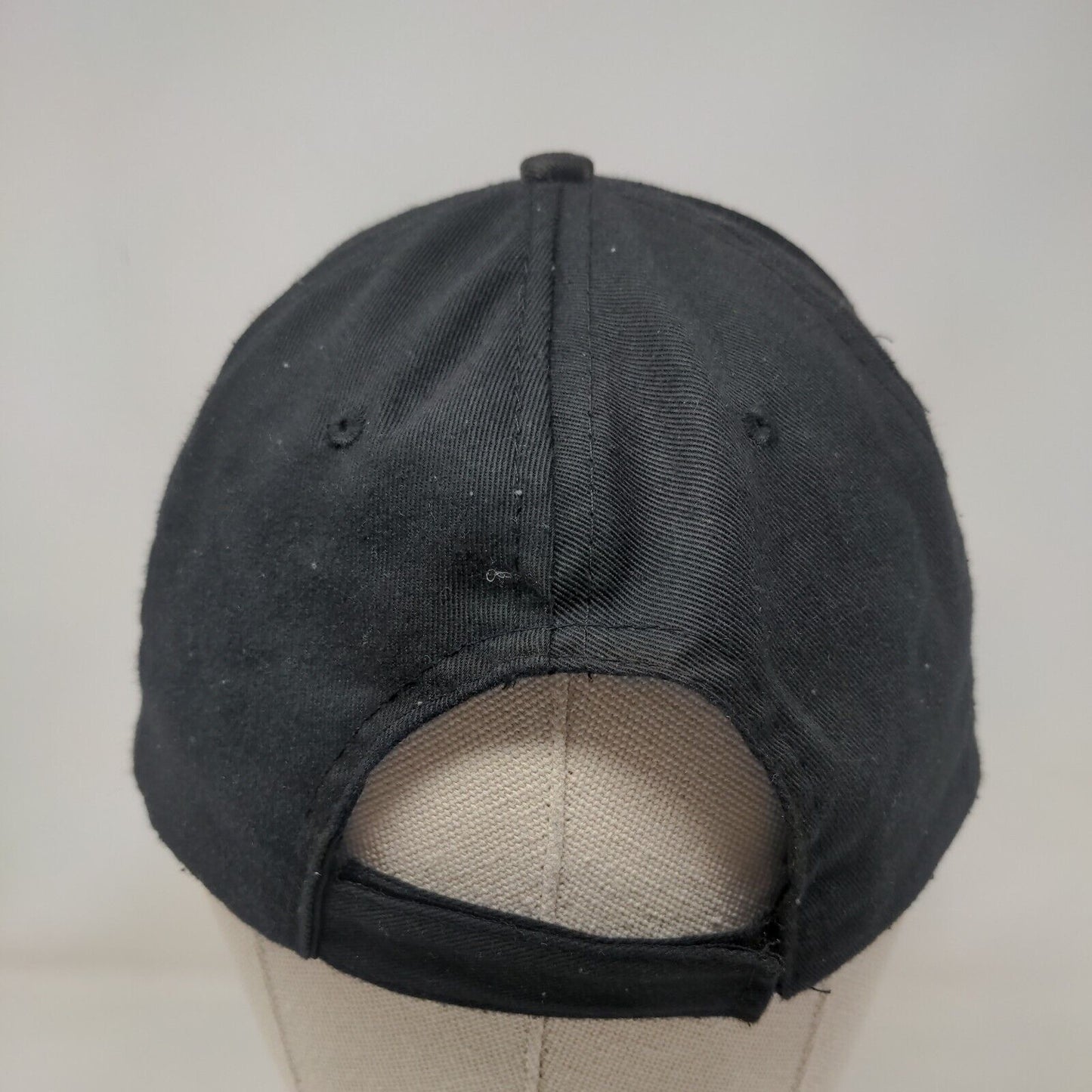 Travel Centers of America Strapback Hat Black One Size Adjustable Embroidered