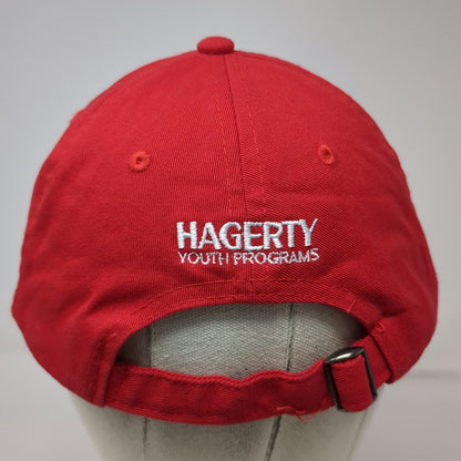Hospitality Source Baseball Cap Red One Size Hagerty Youth Judging Programs Hat