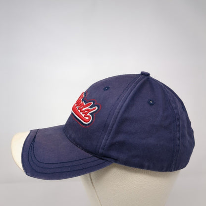 SeaWorld Adventure Parks Strapback Hat Blue OSFA Adjustable Embroidered