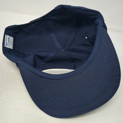 Mountaintop Marketing Evans Grain 5 Panel Blue Hat One Size Rope Snapback Wheat