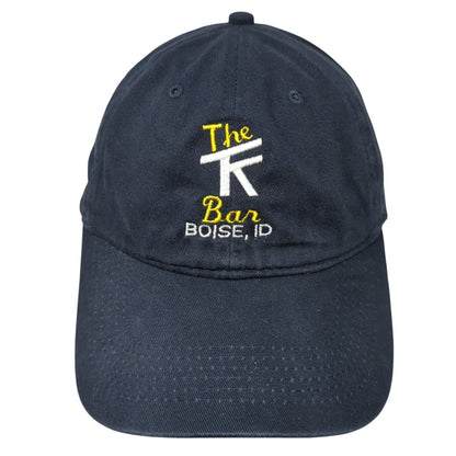 The Bar Boise ID Strapback Hat Blue One Size Adjustable Pacific Headwear