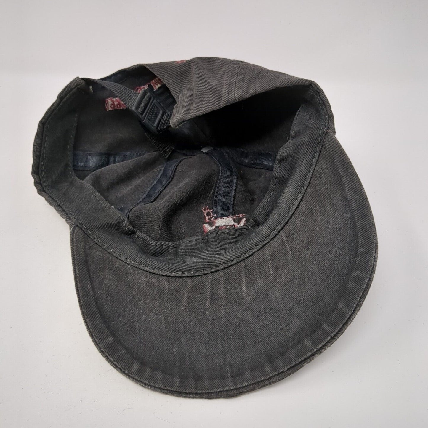 1995 Vail World Cup Strapback Hat Gray One Size Adjustable Embroidered