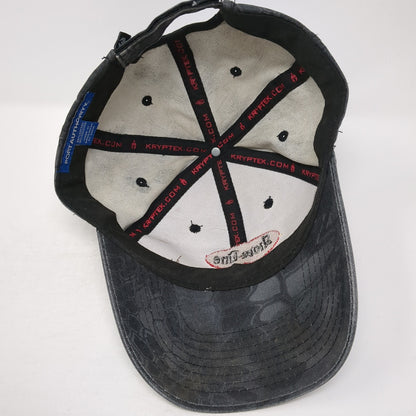 Shore-Line Pest Control Inc. Strapback Hat Multi Camo One Size Adjustable