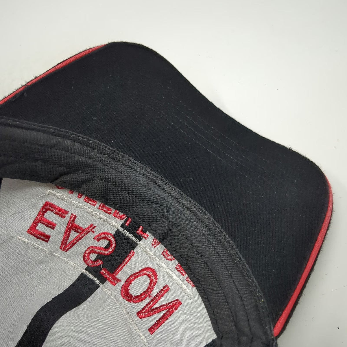 HeadShot Baseball Cap Black One Size Slideback Easton Cheerleader Red White Hat