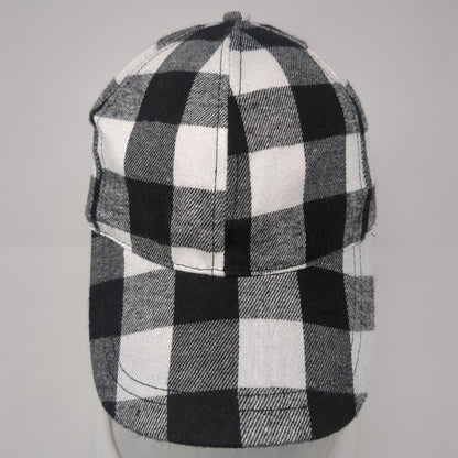 Unbranded Strapback Hat Multi One Size Buffalo Plaid Check Adjustable