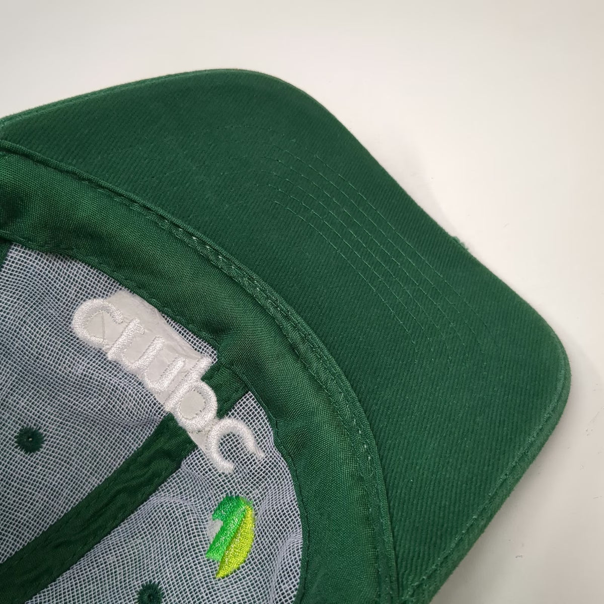 SOL'S CMPC Logo Baseball Cap Green One Size Slideback Cotton Hat Embroidered